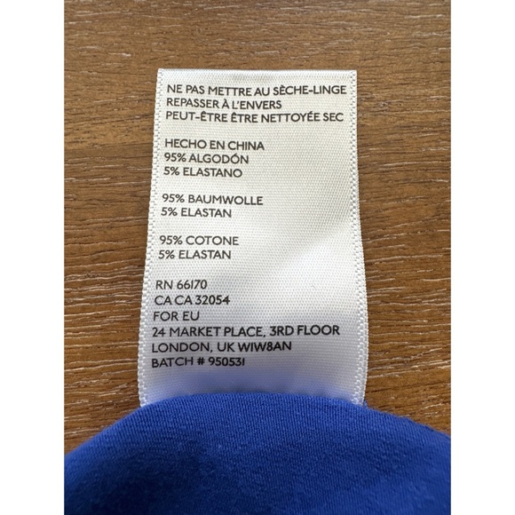 Wrangler For Urban Outfitters Bodysuit Blue | S - Picture 6 of 7